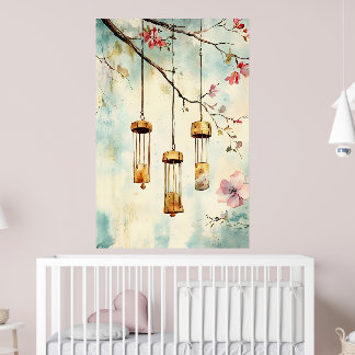 Het Lied Van Lente Bloesems Poster