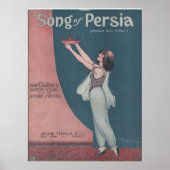 Het lied van Perzië 1922 Poster (Voorkant)