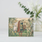 Het lied van Prince Oleg, 1899 Briefkaart (Staand voorkant)