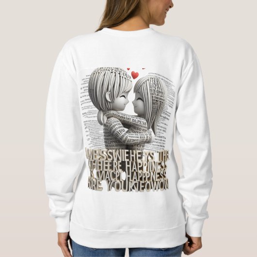 Het liefdesgeluk trui (Achterkant)