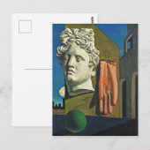 Het liefdeslied | Giorgio de Chirico | Briefkaart (Voorkant / Achterkant)