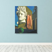 Het liefdeslied | Giorgio de Chirico | Canvas Afdruk (Insitu (Houten vloer))
