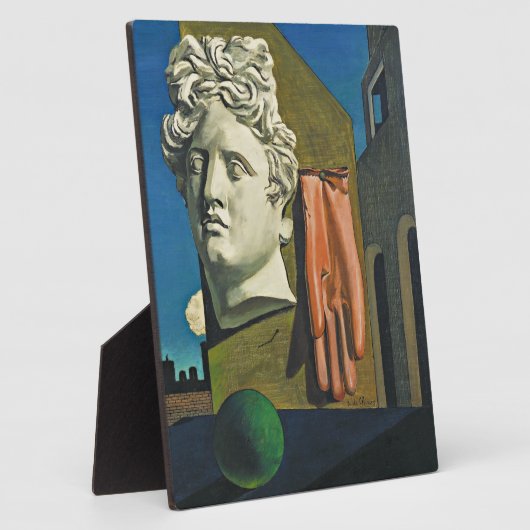 Het liefdeslied | Giorgio de Chirico | Fotoplaat (Zijkant)