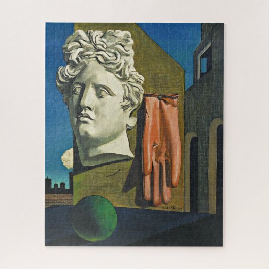 Het liefdeslied | Giorgio de Chirico | Legpuzzel (Verticaal)