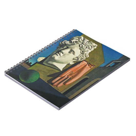 Het liefdeslied | Giorgio de Chirico | Notitieboek (Linkerzijde)