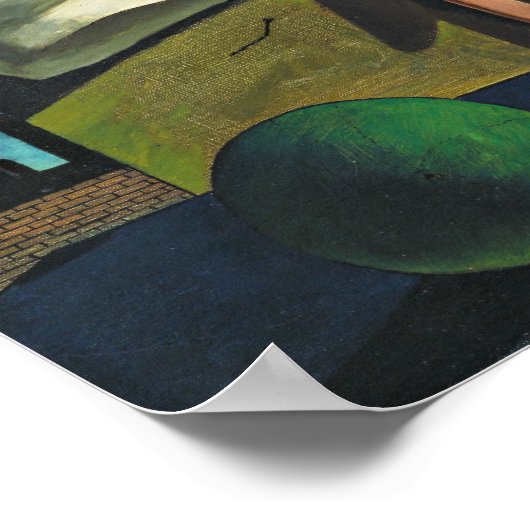 Het liefdeslied | Giorgio de Chirico | Poster (Hoek)