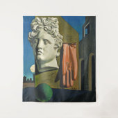 Het liefdeslied | Giorgio de Chirico | Wandkleed (Voorkant)