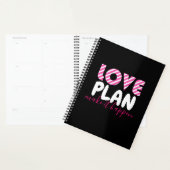 Het liefdesplan maakt het Motivatie Citaat Planner (Display)