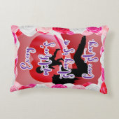 Het liefdesverhaal van een moeder accent kussen (Achterkant)