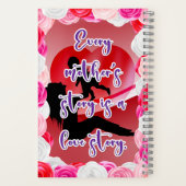 Het liefdesverhaal van een moeder notitieboek (Achterkant)