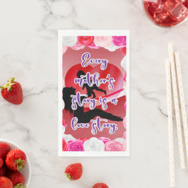 Het liefdesverhaal van een moeder servet