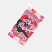 Het liefdesverhaal van een moeder servet (Hoek)