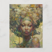 Het liefdevolle hart briefkaart (Voorkant)