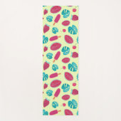 Het liefdevolle tropische model laat de IJse Poppe Yogamat (Voorkant)