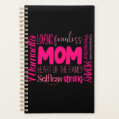 Het liefhebben van een onverdiende mam. planner (Voorkant)