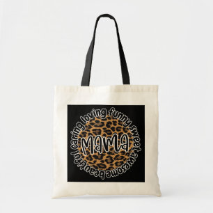 Het liefhebben van grappige, mooie geweldige mama tote bag