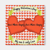 Het liefhebben van Hart Magnet (Voorkant)