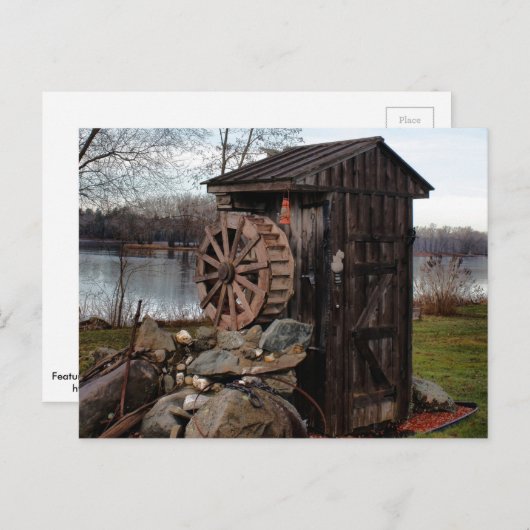 Het liefhebben van het huis briefkaart (Voorkant / Achterkant)