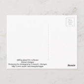 Het liefhebben van het huis briefkaart (Achterkant)