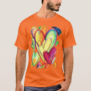 Het liefhebben van het Inspirerend van de Hart Shi T-shirt