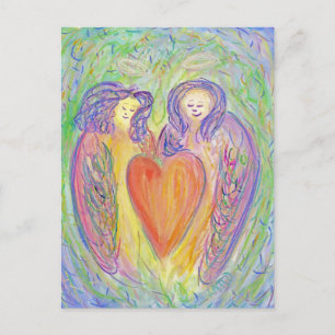 Het liefhebben van Kindness Guardian Angels Art Br Briefkaart