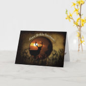 HET LIEFJE VAN DE VERJAARDAG - DE JAGER VAN HERTEN KAART (Gele Bloem)