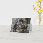 Het Liefje van Schnoodle Kaart (Gele Bloem)