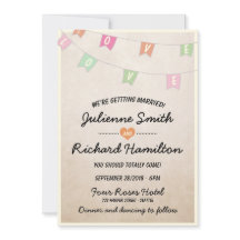 Het lieflijk  Bunting Banner Wedding