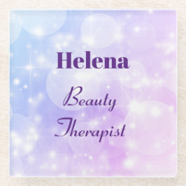 Het liefst gepersonaliseerde ontwerp van de Beauty Glazen Onderzetter