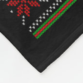 Het liefst volleybal met Santa Xmas Ugl Fleece Deken (Hoek)