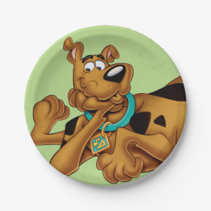 Het Liggen scooby-Doo Papieren Bordje