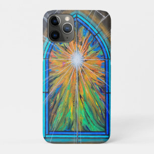Het Light 3 Church Glas in lood-venster Case-Mate iPhone Case