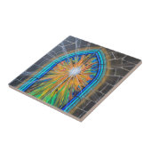 Het Light 3 Church Glas in lood-venster Tegeltje (Zijkant)