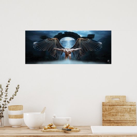 Het Light Bringer-Poster Poster (Keuken)