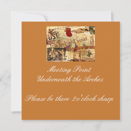 Het ligt achter je. kaart (Achterkant)