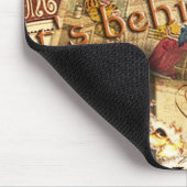 Het ligt achter je Mousepad Muismat (Hoek)