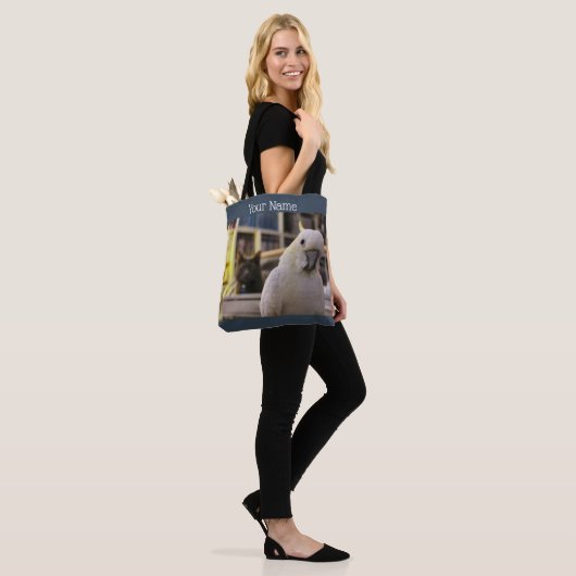 Het ligt achter me...Is het niet, canvas tas? Tote Bag (Op model)