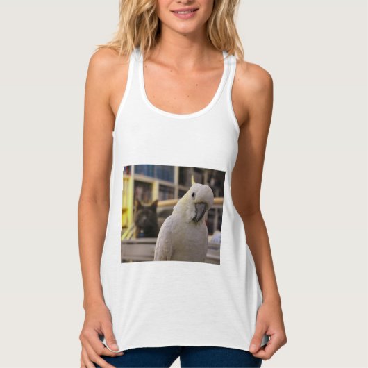 Het ligt achter me...Is het niet? Tanktop (Voorkant)