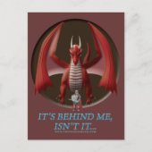 Het ligt achter mij briefkaart (Voorkant)