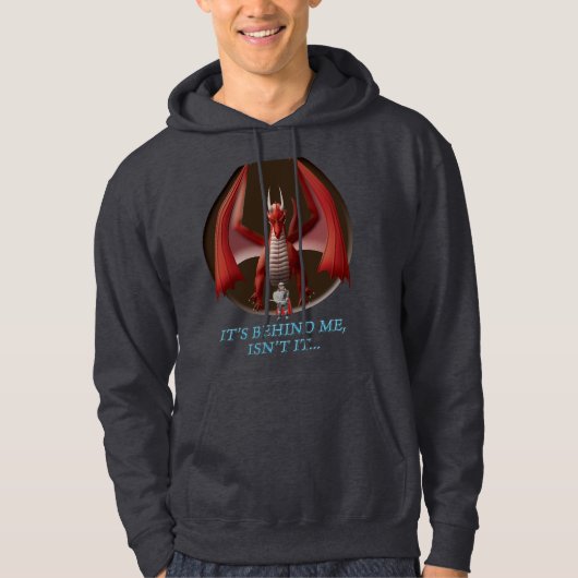 Het ligt achter mij hoodie (Voorkant)