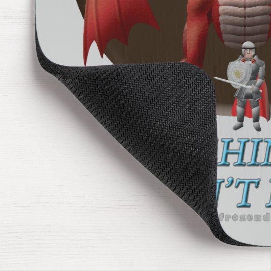 Het ligt achter mij muismat (Hoek)