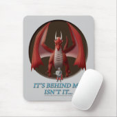 Het ligt achter mij muismat (Met muis)