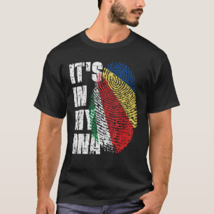 Het ligt in mijn DNA op de Seychellen. T-shirt