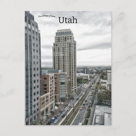 Het ligt in Salt Lake City Briefkaart (Voorkant)