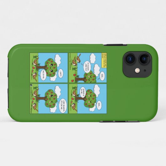 Het ligt op mij... Comic Case-Mate iPhone Case (Achterkant (horizontaal))