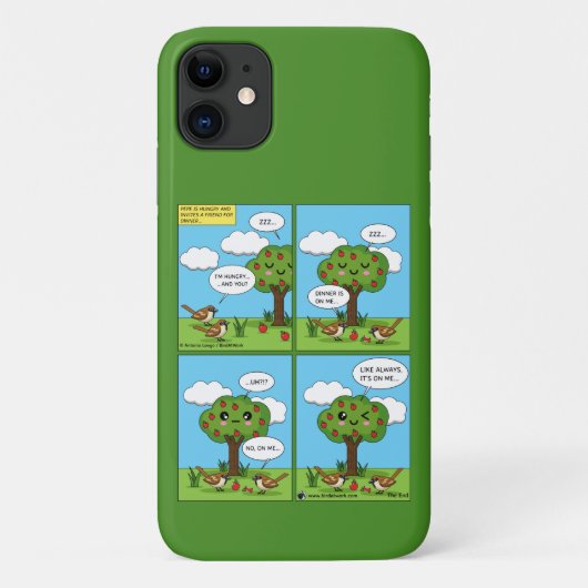 Het ligt op mij... Comic Case-Mate iPhone Case (Achterkant)