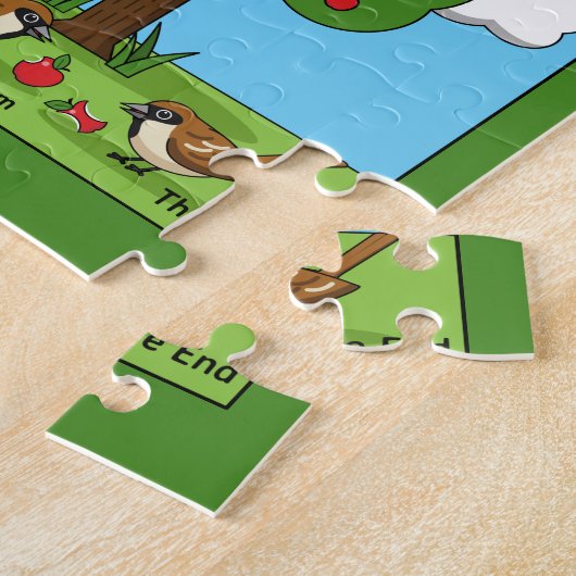 Het ligt op mij... Comic Legpuzzel (Zijkant)