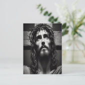 Het lijden en de genade van Jezus Christus Briefkaart (Staand voorkant)