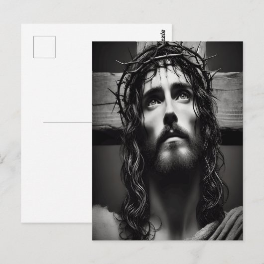 Het lijden en de genade van Jezus Christus Briefkaart (Voorkant / Achterkant)