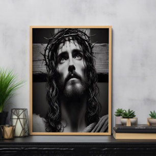 Het lijden en de genade van Jezus Christus Poster